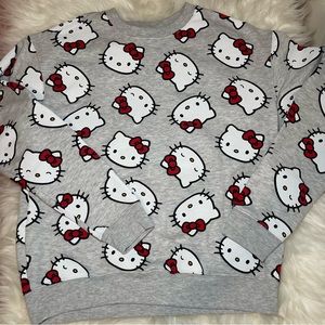 Hello kitty crewneck nwot